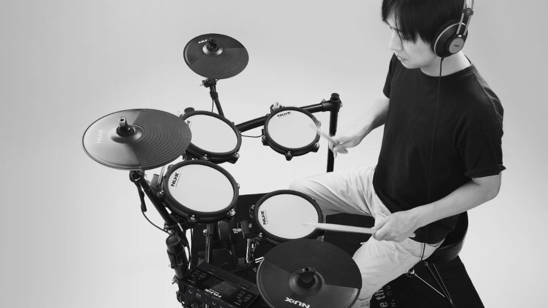 NUX DM-210 Electronic Drum Bundle