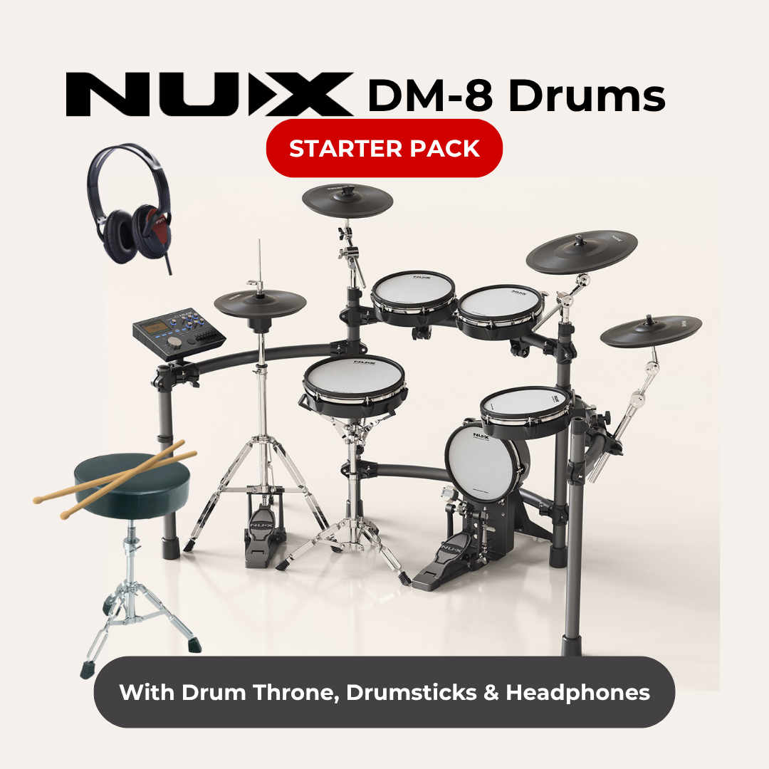 NUX DM-8 Electronic Drum Starter Pack