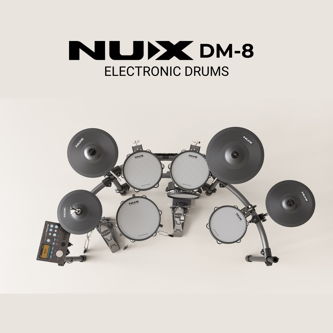 NUX DM-8 Electronic Drum Starter Pack