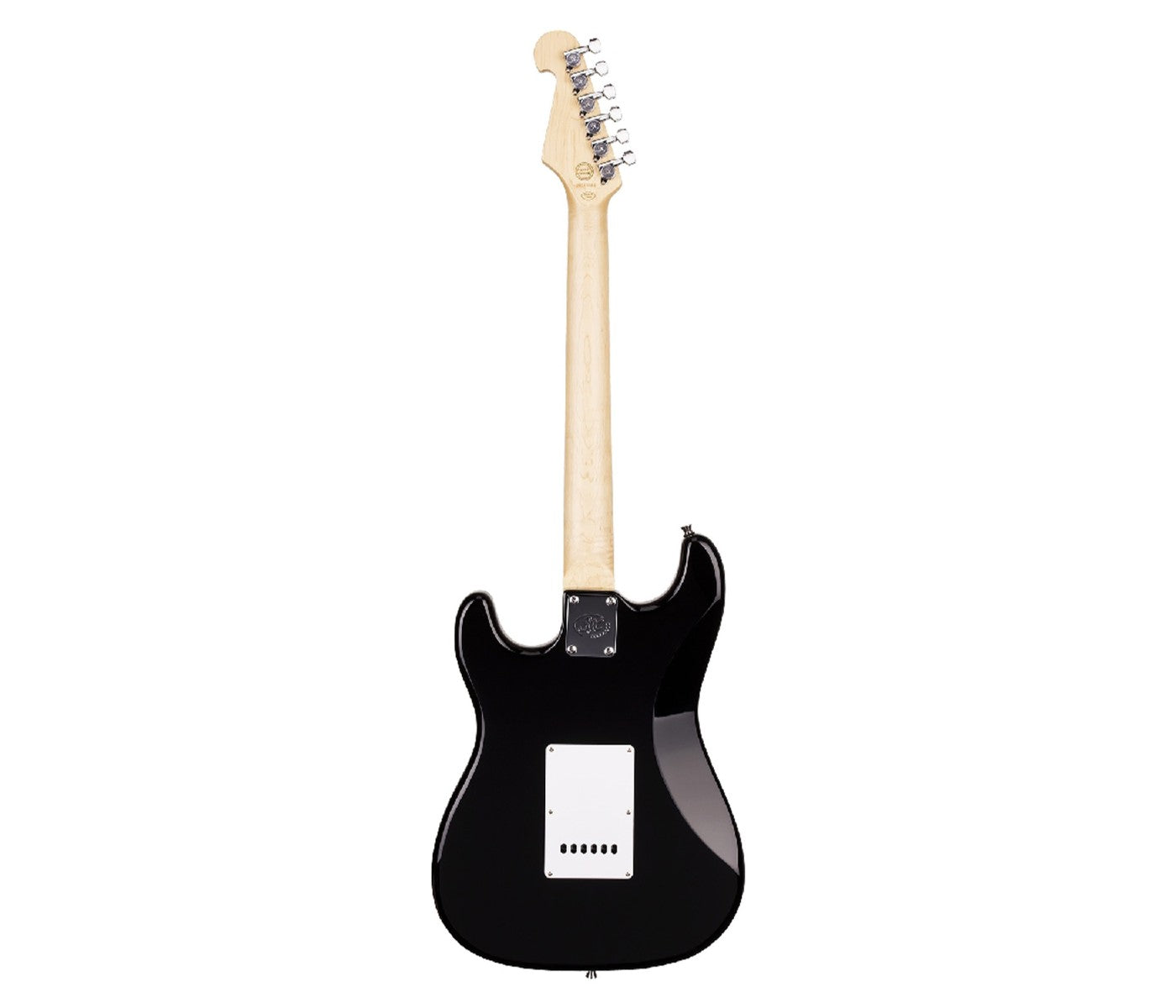 SX Stratocaster Electric Guitar Package - Black