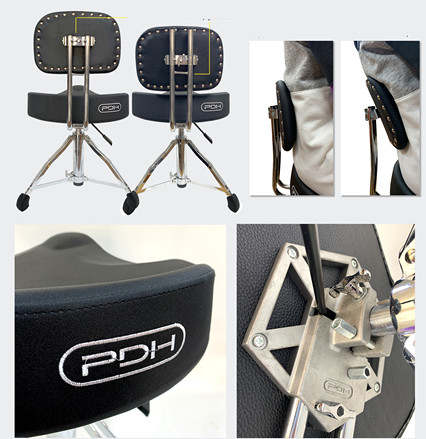 PDH DWT-49 Hydraulic Drum Throne