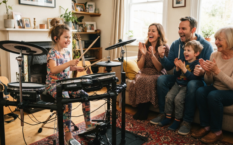 Electronic Drums for Children Under AED 1,500