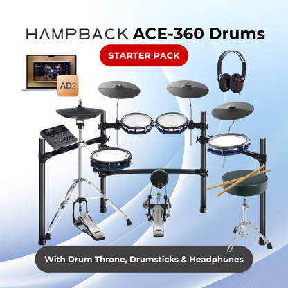 HAMPBACK ACE-360 Electric Drum Starter Pack