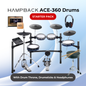 HAMPBACK ACE-360 Electric Drum Starter Pack
