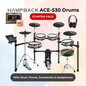 HAMPBACK ACE-530 Electric Drum Starter Pack