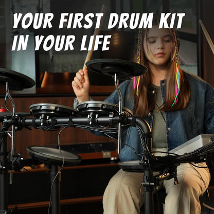 HAMPBACK MK-0 PLUS Electronic Drum Set