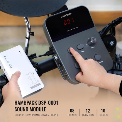 HAMPBACK MK-0 Electronic Drum Set