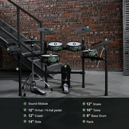 HAMPBACK ACE-530 Electric Drum Set