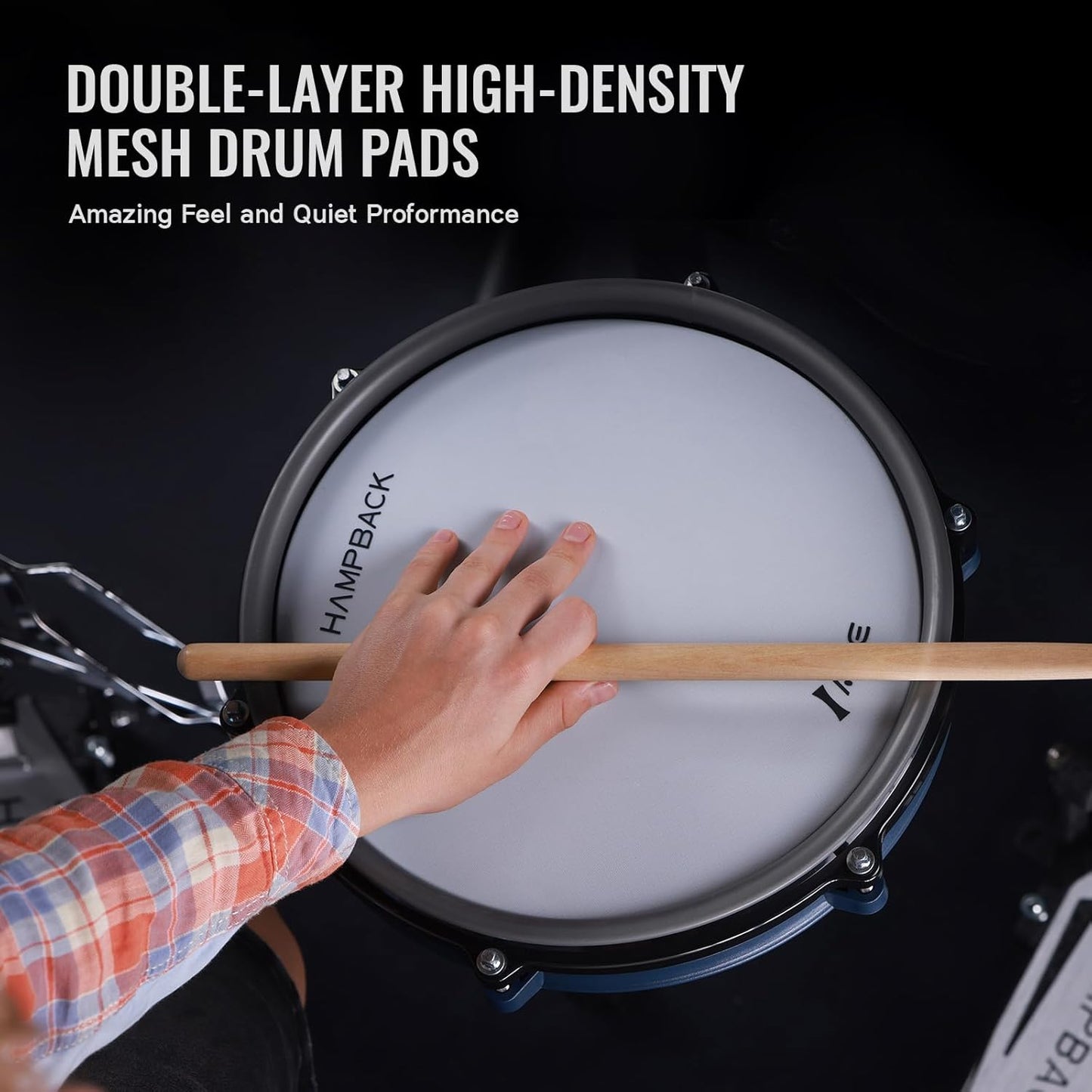 HAMPBACK ACE-310 Electric Drum Bundle