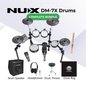 NUX DM-7X Electronic Drum Bundle