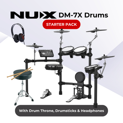NUX DM-7X Electronic Drum Starter Pack