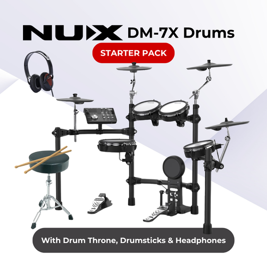 NUX DM-7X Electronic Drum Starter Pack