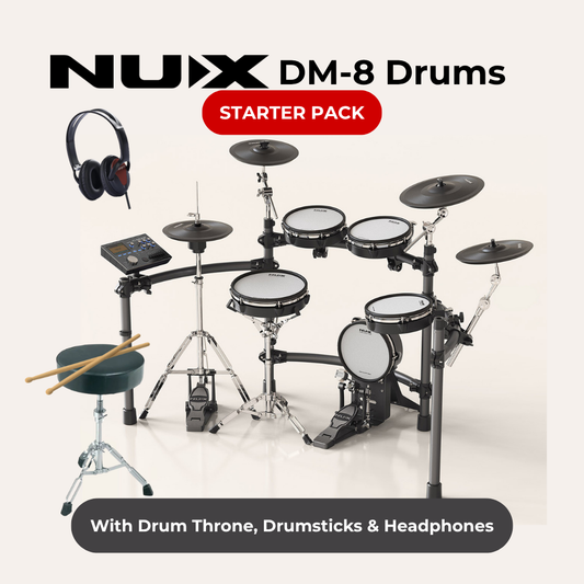 NUX DM-8 Electronic Drum Starter Pack
