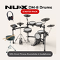 NUX DM-8 Electronic Drum Starter Pack