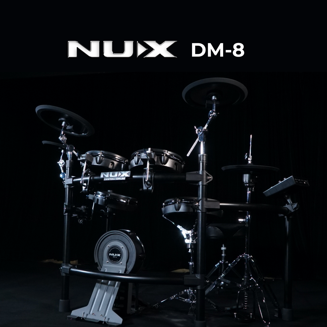 NUX DM-8 Electronic Drum Starter Pack