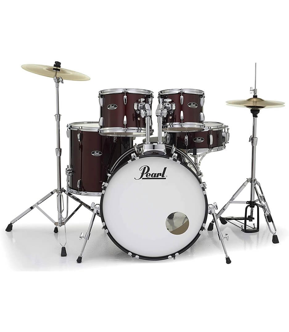 Pearl Roadshow 5pc Drum Set With Cymbal & Hardware