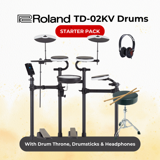 Roland TD-02KV Electronic Drum Starter Pack