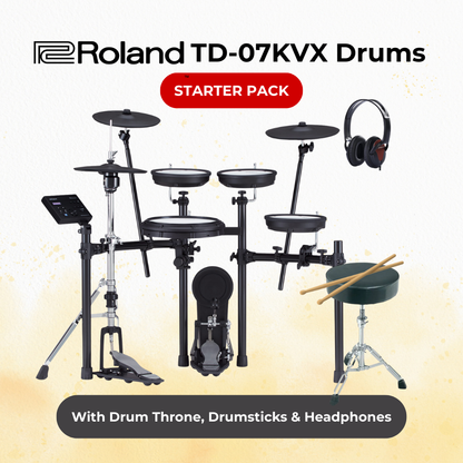 Roland TD-07KVX Electronic Drum Starter Pack