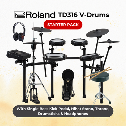 Roland TD316 Electronic Drum Starter Pack